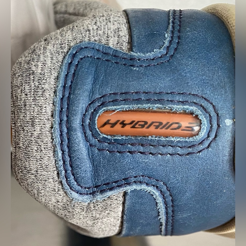 ECCO WOMENS Blue Leather Golf Shoes - Picture 9 of 11